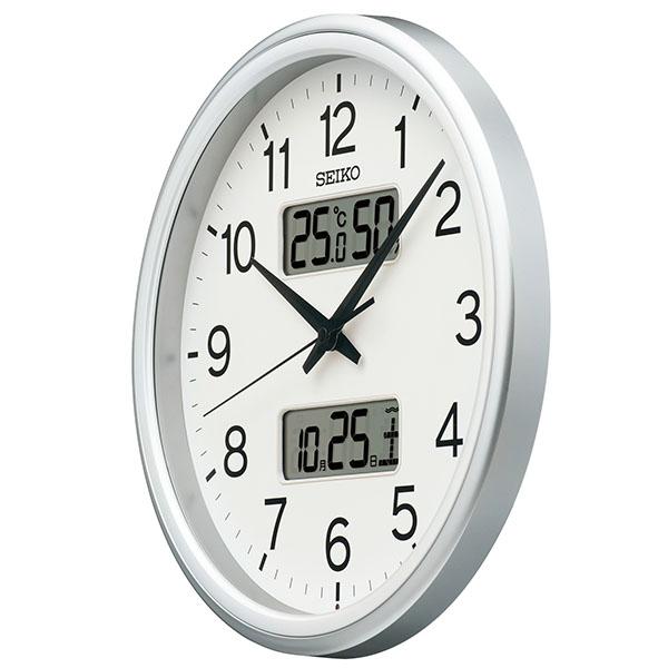 SEIKO（セイコー） 掛け時計 壁掛け KX275S 電波時計 カレンダー 温度