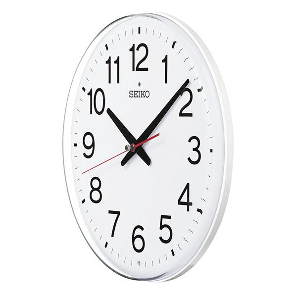 SEIKO（セイコー） 掛け時計 壁掛け KX278W 電波時計 スイープ 静か 音