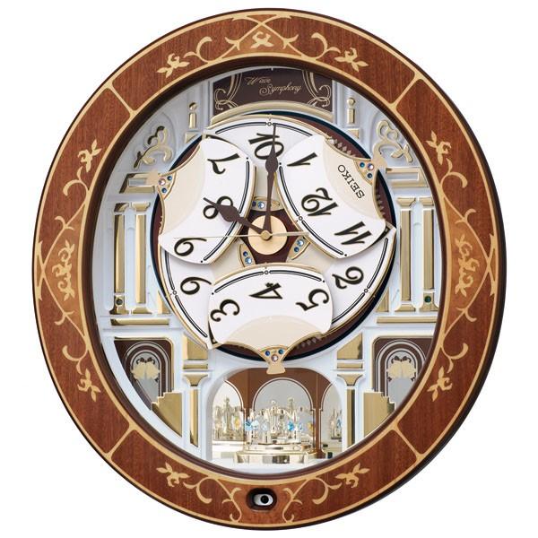 SEIKO メロディ壁掛け時計30曲　からくり時計　動作確認済み　電波時計 Amazon.co.jp: セイコー クロック 掛け時計 電波 アナログ