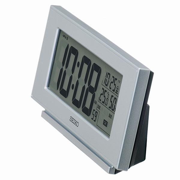 SEIKO（セイコー） 置き時計 SQ794S 快適環境NAVI 電波時計 デジタル
