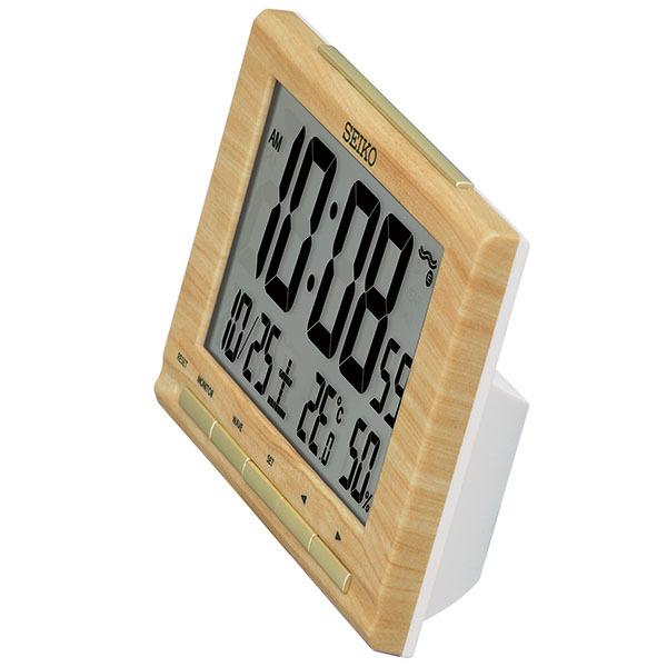 SEIKO デジタル　置き時計　掛け時計 SEIKO（セイコー） 目覚まし時計 置き時計 SQ799B 電波時計 デジタル
