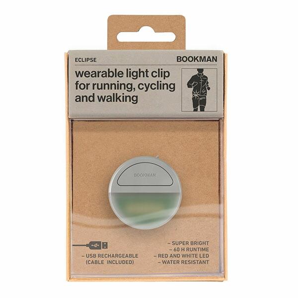 メール便対応商品4点まで】ブックマン エクリプス（白・赤LED