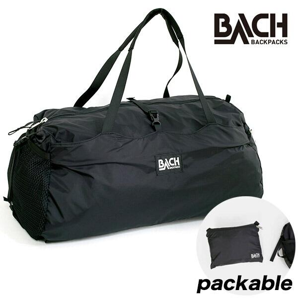 バッハ BACH マジックダッフル パッカブル 軽量 ボストンバッグ バックパック 2way ブラック メンズ MAGIC DUFFLE 30 141 | BACH