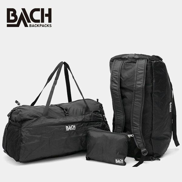バッハ BACH マジックダッフル パッカブル 軽量 ボストンバッグ バックパック 2way ブラック メンズ MAGIC DUFFLE 30 141 | BACH | 01