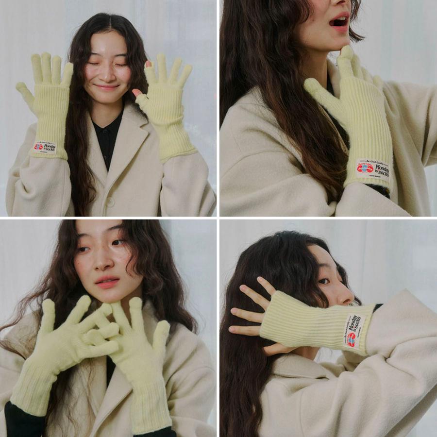 feetures（フィーチャーズ） Monday Glove 手袋 I hate monday アイ