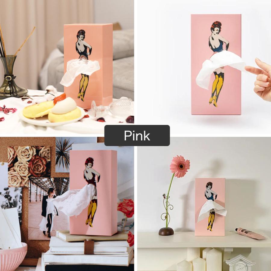 ティッシュケース SPEXTRUM スペクトラム Tissue UP Girl 個性的