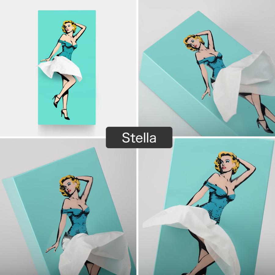 ティッシュケース SPEXTRUM スペクトラム Tissue UP Girl 個性的