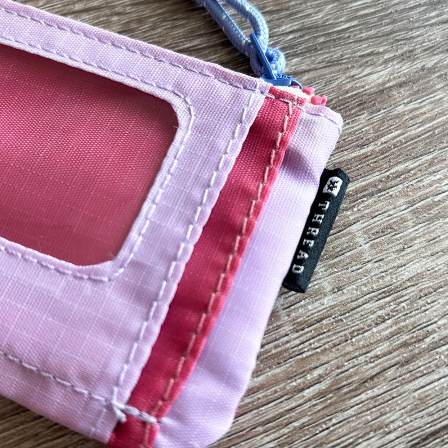 財布 ポーチ 小銭入れ スレッド THREAD POUCH WALLET ポーチウォレット カードケース 薄い財布 チャック付き ジッパー付き 鍵 カラビナ 【メール便4点まで】 |  | 10
