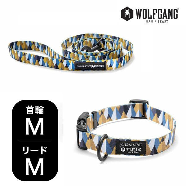 首輪リードセット Mサイズ 中型犬用 WOLFGANG MAN＆BEAST グランドビュー GrandView ウルフギャング マン＆ビースト