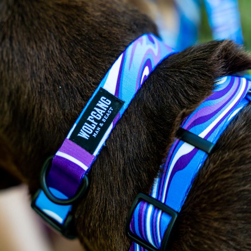 ハーネス Lサイズ 大型犬用 WOLFGANG MAN \u0026 BEAST MarbleWave ウルフギャング マン\u0026ビースト WH-003-102 【メール便対応商品3点まで】の画像