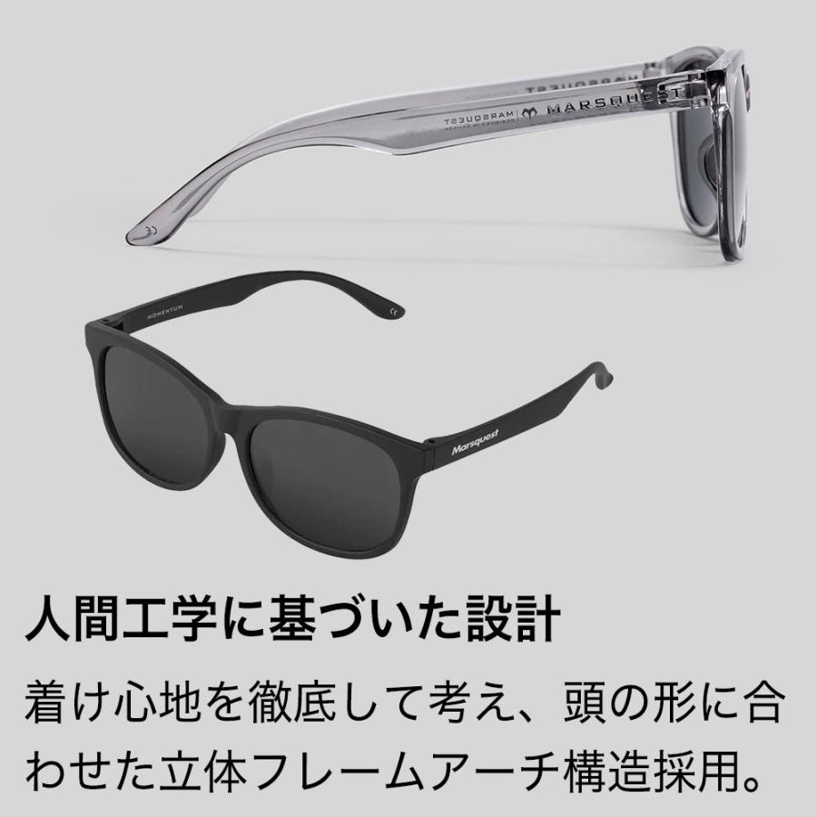 MARSQUEST 爆買 マーズクエスト 偏光サングラス 100%UVカット ブルー