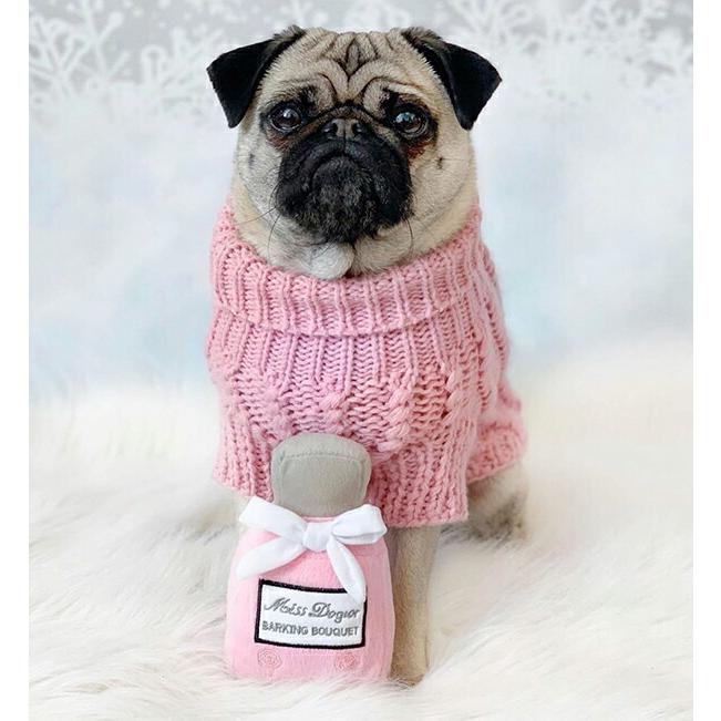 オートディギティドッグ Haute Diggity Dog 犬 おもちゃ 【Miss Dogior 香水瓶】 HDD019 音が鳴る 犬用ぬいぐるみ | HAUTE | 01