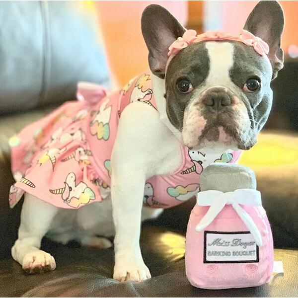 オートディギティドッグ Haute Diggity Dog 犬 おもちゃ 【Miss Dogior 香水瓶】 HDD019 音が鳴る 犬用ぬいぐるみ | HAUTE | 03