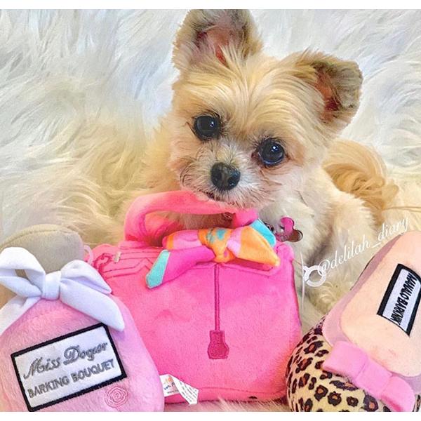 オートディギティドッグ Haute Diggity Dog 犬 おもちゃ 【Miss Dogior 香水瓶】 HDD019 音が鳴る 犬用ぬいぐるみ | HAUTE | 04