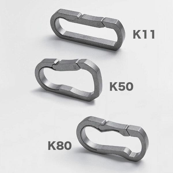 HANDGREY ハンドグレイ カラビナ キーリング チタン　キーホルダー 楽天市場】ハンドグレイ チタンカラビナ Kシリーズ 全3モデル