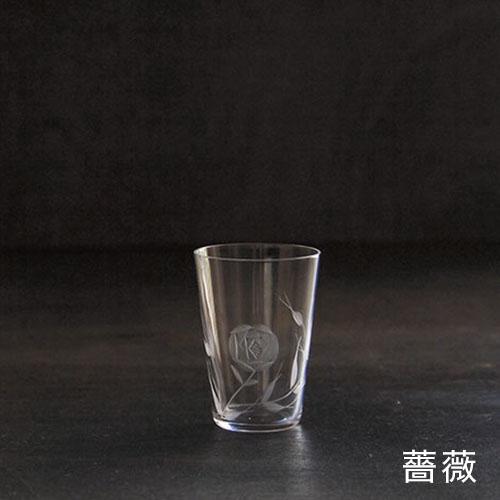 明治 大正 ビンテージ グラス 硝子 2個セット 廣田硝子 昭和モダン珈琲 BYRON 珈琲グラス クリア モール 250ml