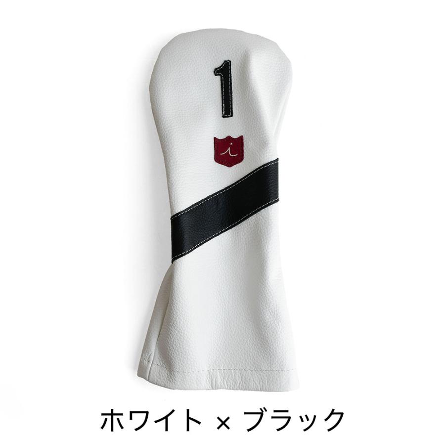 イリアック ゴルフ ヘッドカバー ドライバー用 日本製 姫路レザー