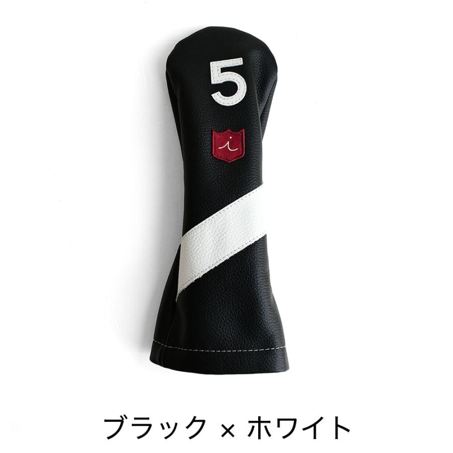 イリアック ゴルフ ヘッドカバー 5番ウッド用 FW 日本製 姫路レザー