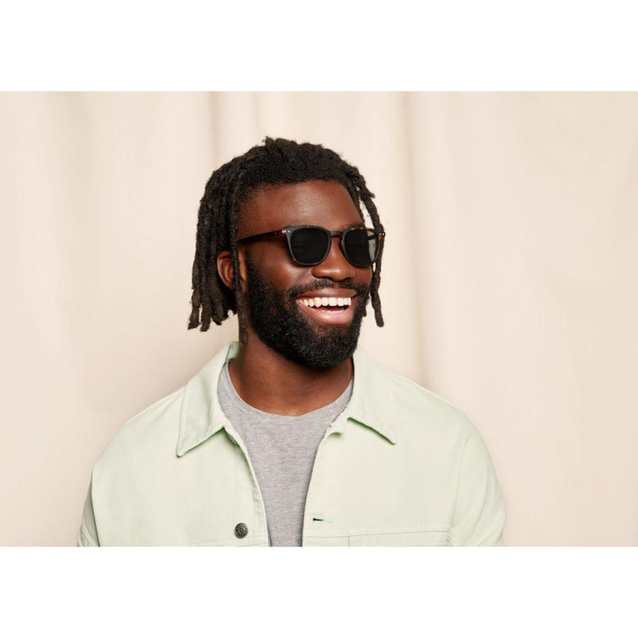 イジピジ サングラス 99.9% UVカット IZIPIZI E SUN BLACK TORTOISE BLUE ブラック 黒 べっ甲 ブラウン ブルー 正規品 | IZIPIZI | 09