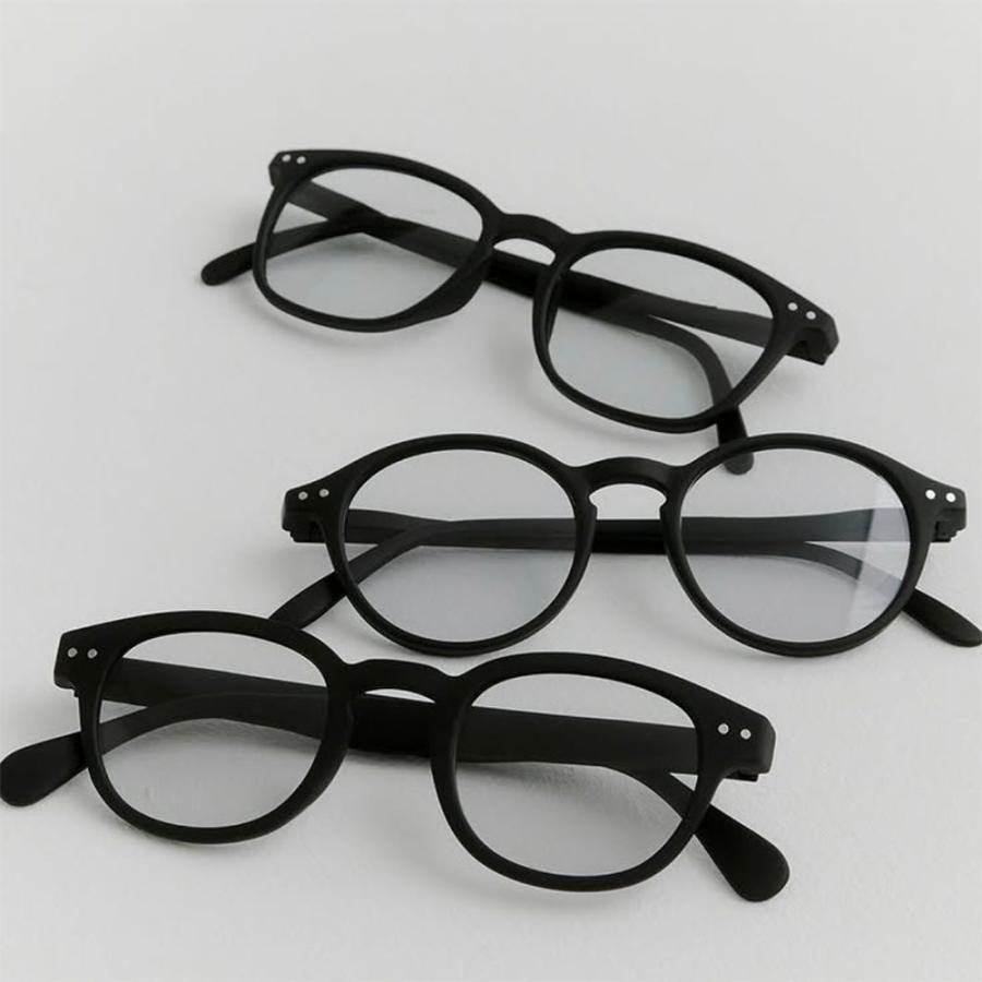 IZIPIZI イジピジ #E サングラス 調光レンズ 99.9% UVカット ブラック ウェリントン型 紫外線カット アウトドア 釣り リゾート | IZIPIZI | 06