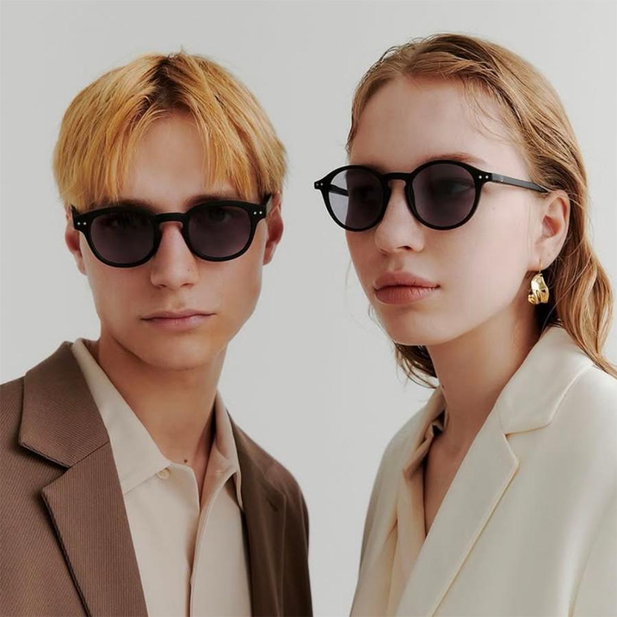 IZIPIZI イジピジ #E サングラス 調光レンズ 99.9% UVカット ブラック ウェリントン型 紫外線カット アウトドア 釣り リゾート | IZIPIZI | 07