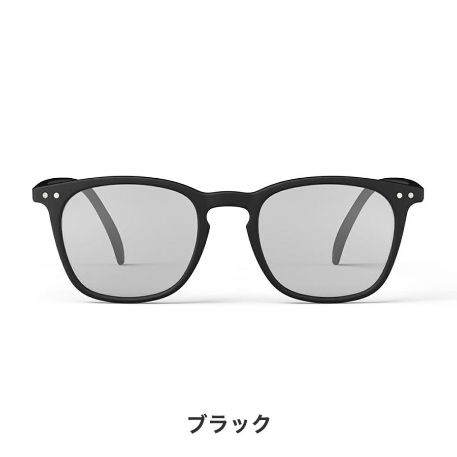 IZIPIZI イジピジ #E サングラス ライトレンズ カラーレンズ 薄い色 ウェリントン UVカット SUN メンズ レディース ブラック 黒 べっ甲 紫外線カット おしゃれ | IZIPIZI | 05