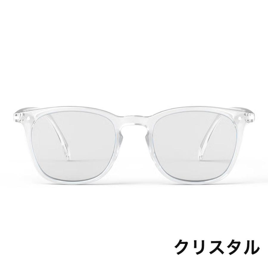 IZIPIZI イジピジ #E サングラス ライトレンズ カラーレンズ 薄い色 ウェリントン UVカット SUN メンズ レディース ブラック 黒 べっ甲 紫外線カット おしゃれ | IZIPIZI | 13