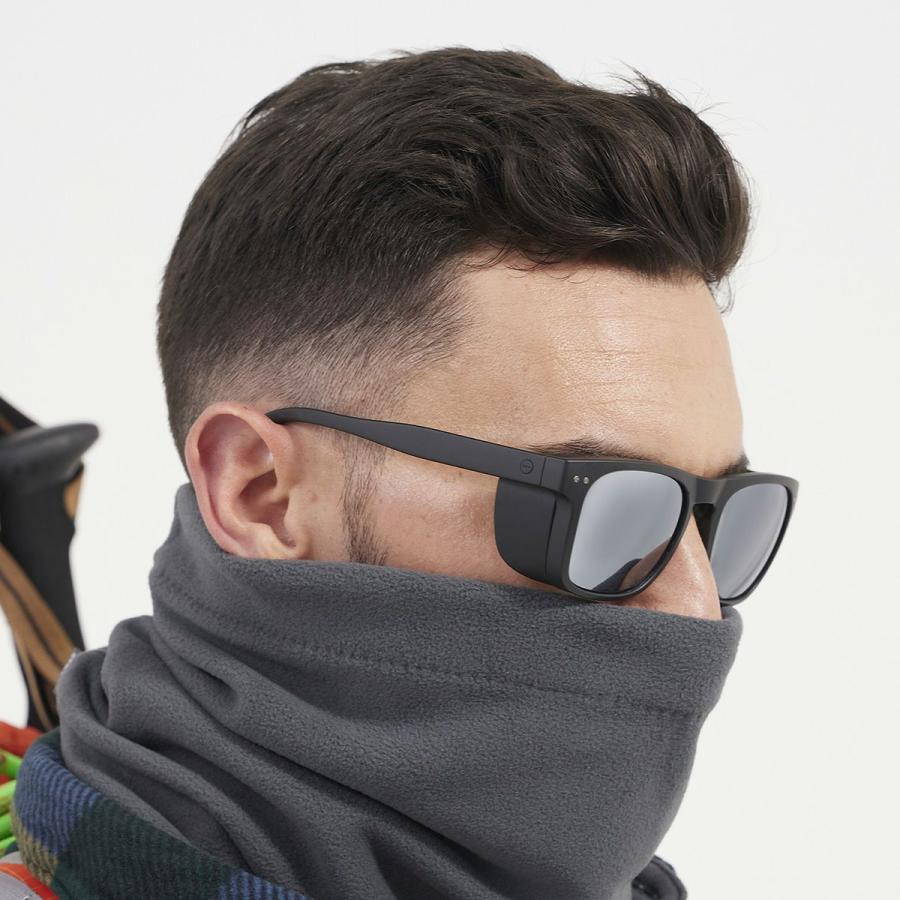 IZIPIZI イジピジ サングラス ZENITH POLARIZED Black 99.9% UVカット 偏光レンズ ハイキング 登山 トレッキング メンズ レディース  紫外線カット アウトドア | IZIPIZI | 10