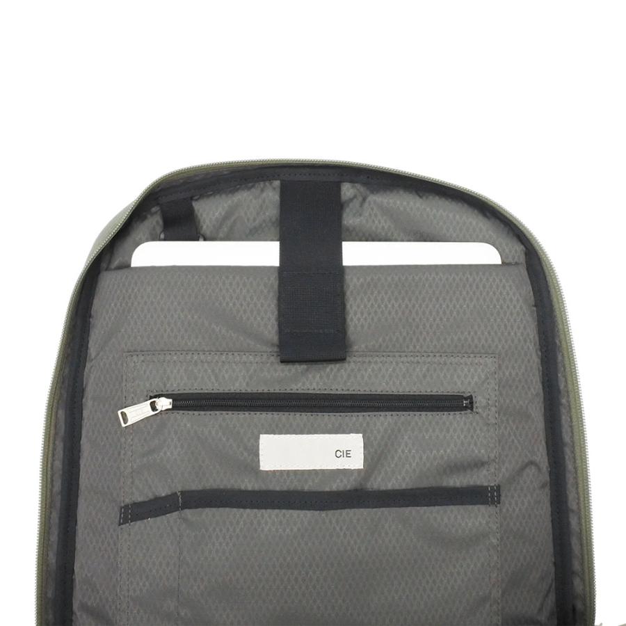 【30%OFF】 CIE リュック バックパック 大容量 大きめ 多機能 シー 通勤 通学 A4 B4 PC デイパック 防水 撥水 23L 日本製 GRID3 BACKPACK-01 032050_11