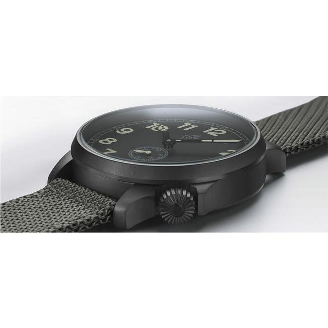 ラコ LACO コックピットウォッチ JU52 861908 ドイツ製 自動巻き 腕時計 径42mm グレーナイロンベルト | Laco | 01