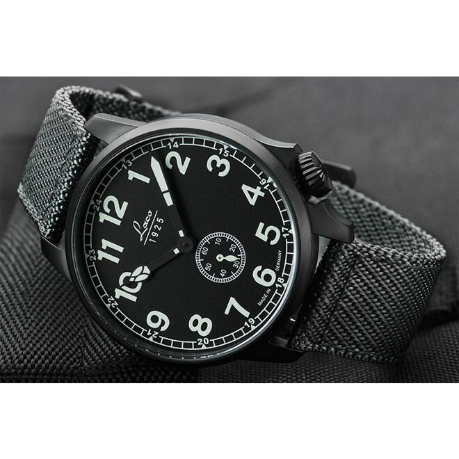 ラコ LACO コックピットウォッチ JU52 861908 ドイツ製 自動巻き 腕時計 径42mm グレーナイロンベルト | Laco | 03