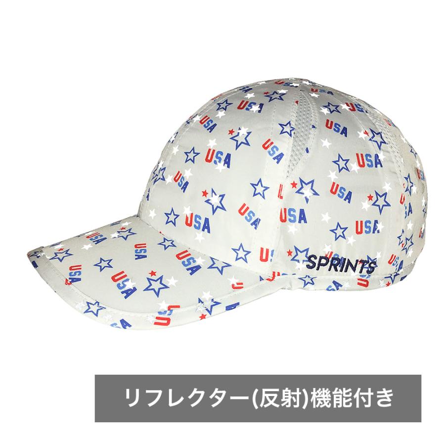スプリンツ ランニングキャップ 深め メンズ レディース