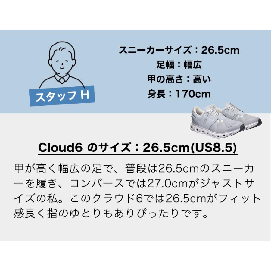 On（オン） スニーカー メンズ クラウド6 ランニングシューズ Cloud6