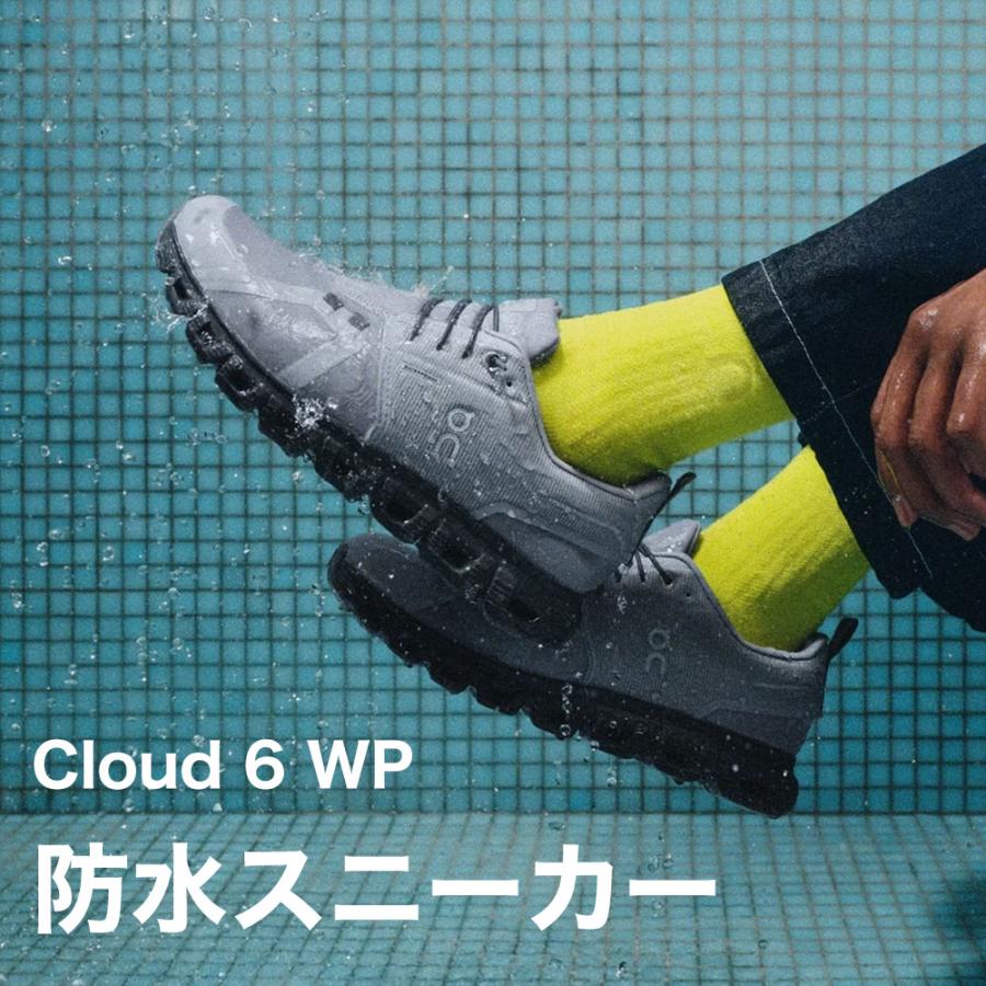 【美品】on Cloud6 WP（防水仕様） On（オン） スニーカー 防水 レディース クラウド6 ウォータープルーフ
