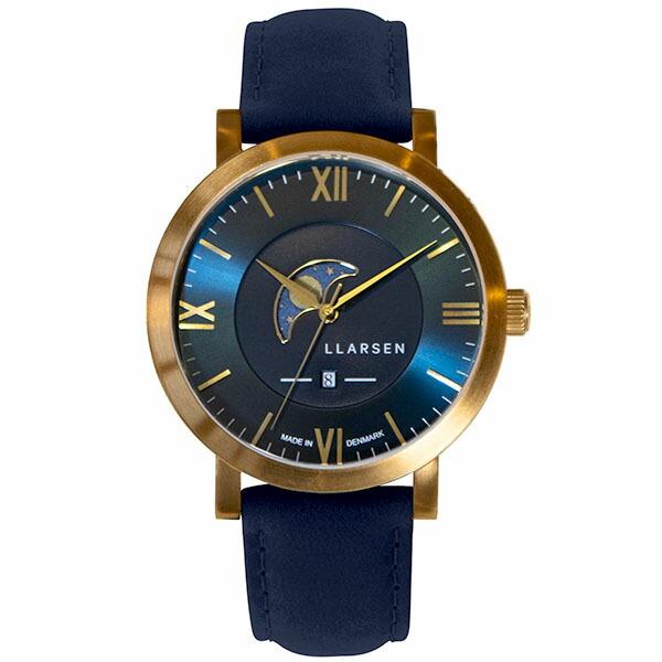 LLARSEN エルラーセン HUGO ムーンフェイズ LL180GDBU