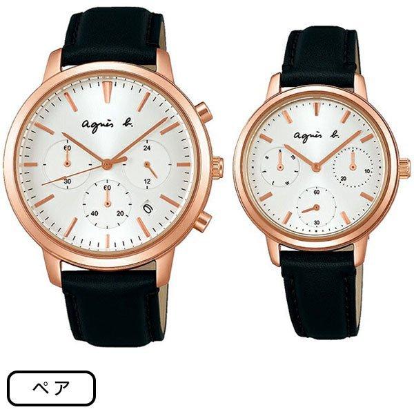 アニエスベー 腕時計 agnes b. クロノグラフ+多針カレンダー