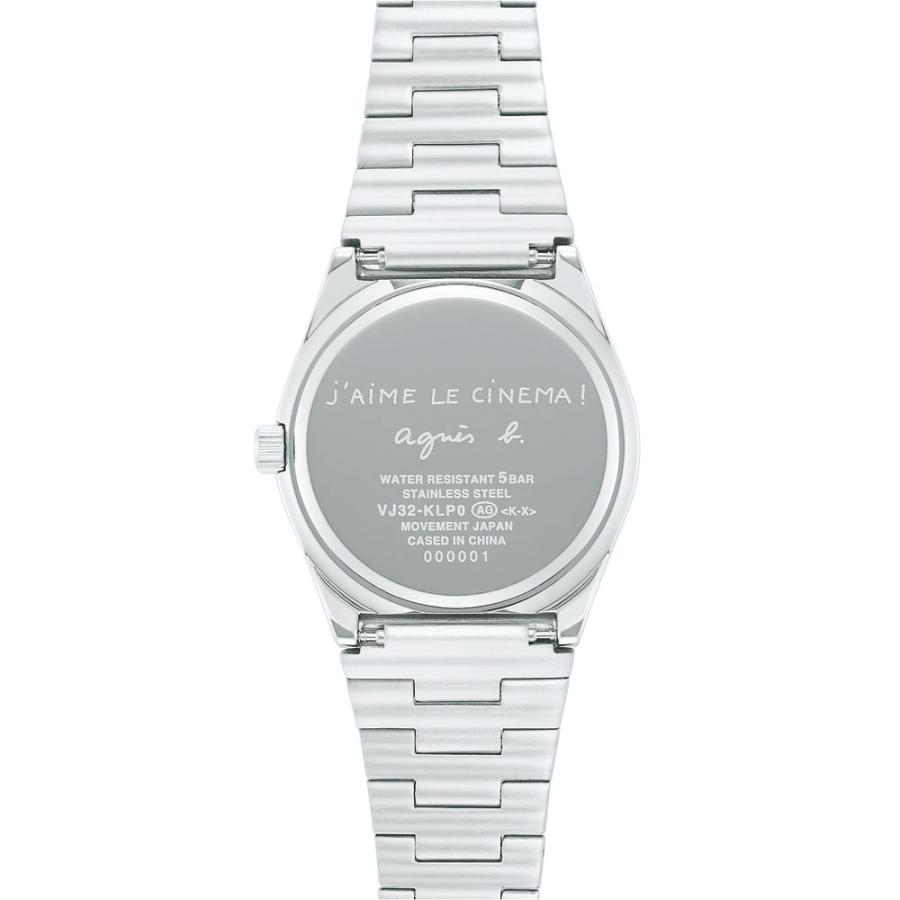 アニエスベー 時計 ユニセックス agnes b. 腕時計 限定品 ソーラー カレンダー シネマデザイン 34mm FCSJ706 正規品｜nuts｜02