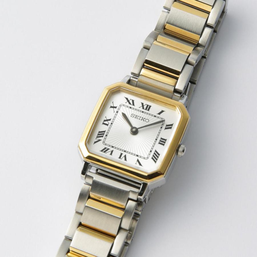 新品 セイコー ×ナノユニバース コラボレーションモデル 腕時計 クォーツ 金色 SEIKO SELECTION セイコー セレクション nano・universe ナノ