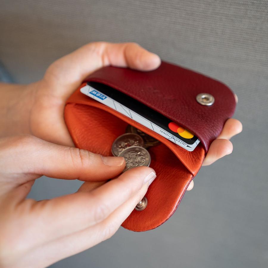 小物 444 GUAIDI 大型サイズ 本革 牛革 キーケース 小銭ポケット付き 6連