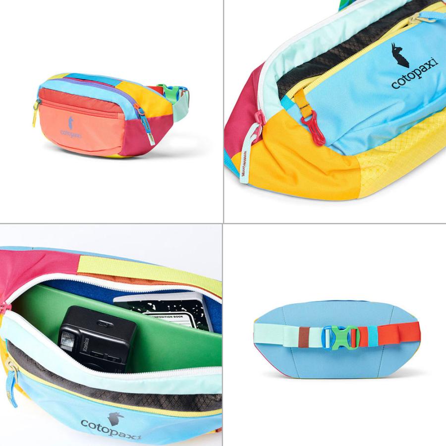 コトパクシ cotopaxi 【色が選べる】 ウエストポーチ ボディバッグ サコッシュ KAPAI 3L HIP PACK - DEL DA ...