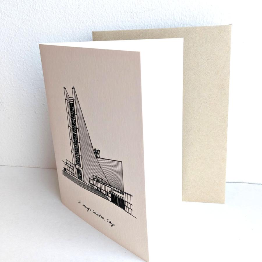 グリーティングカード 建築デザイン アートデザイン sutta 日本建築