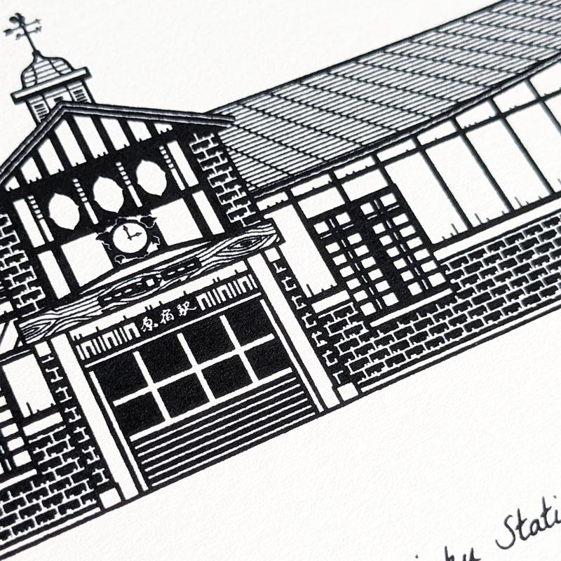 爆買 グリーティングカード 建築デザイン アート sutta 日本建築 東京