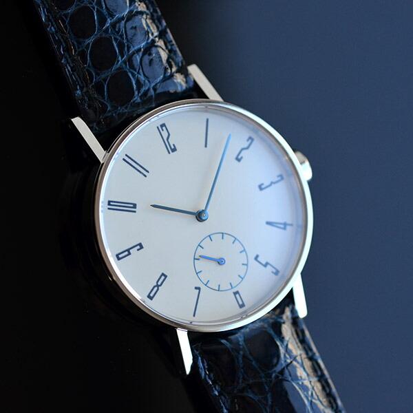 スポール SPQR 150本限定 arita ism small second 有田焼×スモールセコンド 【37mm】 クロコダイルレザーベルト（濃紺 | SPQR