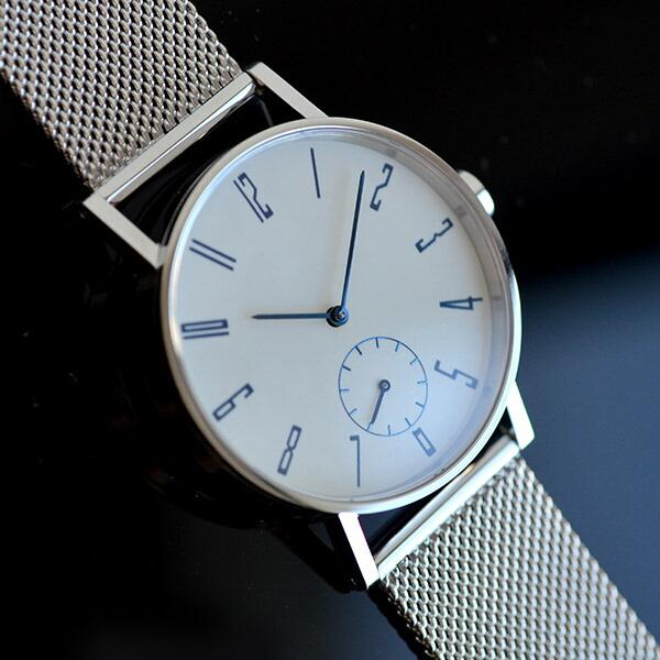 スポール SPQR 150本限定 arita ism small second 有田焼×スモールセコンド 【37mm】 ステンレスメッシュベルト メン | SPQR