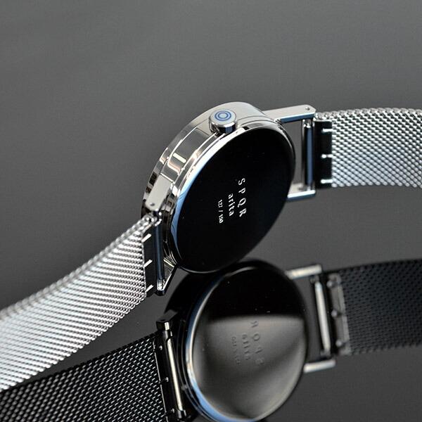 スポール SPQR 150本限定 arita ism small second 有田焼×スモールセコンド 【37mm】 ステンレスメッシュベルト メン | SPQR | 06