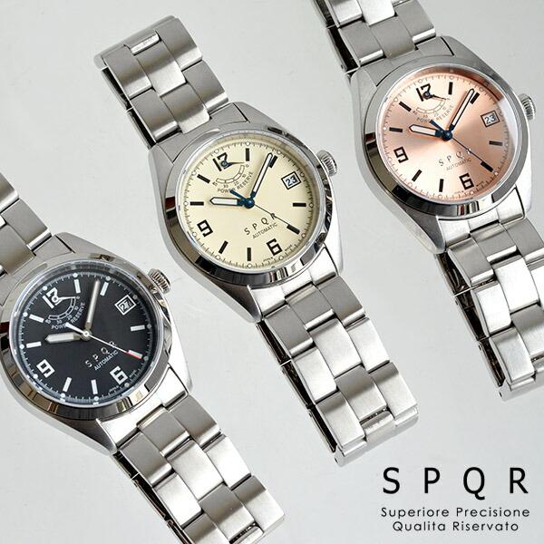 SPQR（スポール） 日本製 SPQR Ventuno pr 手巻付自動巻パワーリザーブ