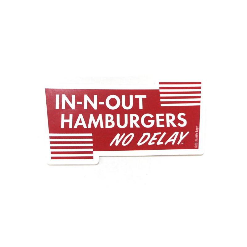 【送料無料】USA IN-OUT-BURGER インナウトバーガー ステッカー シール 赤 アメリカンダイナー レストラン ハンバーガーショップ 西海岸カルチャー |  | 01