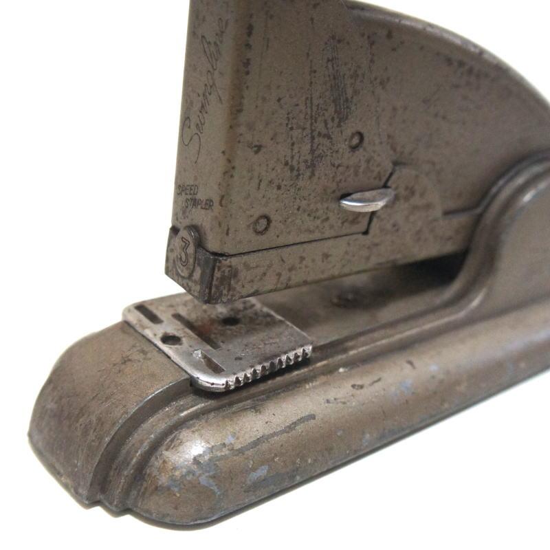 【送料無料】ホチキス ステープラー U.S.A 米国 1950s スチール文具 事務用品 鉄 アールデコ調 オールド ビンテージ アンティーク |  | 06
