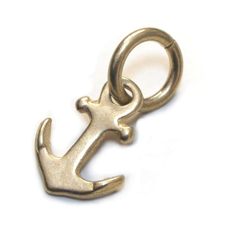 イカリ型飾り 無垢真鍮ブラス製 Sサイズ キーチェーン ウォレットチェーン等のアクセントに |  | 02