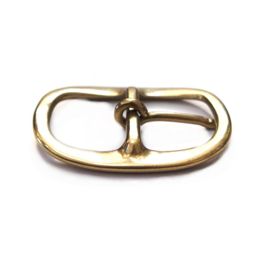オーバル型バックル 38mm 真鍮ブラス製 楕円形 1950s ビンテージ オールドスタイル カスタム ベルト |  | 04